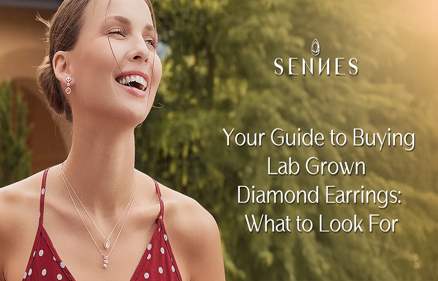  lab grown diamond earrings