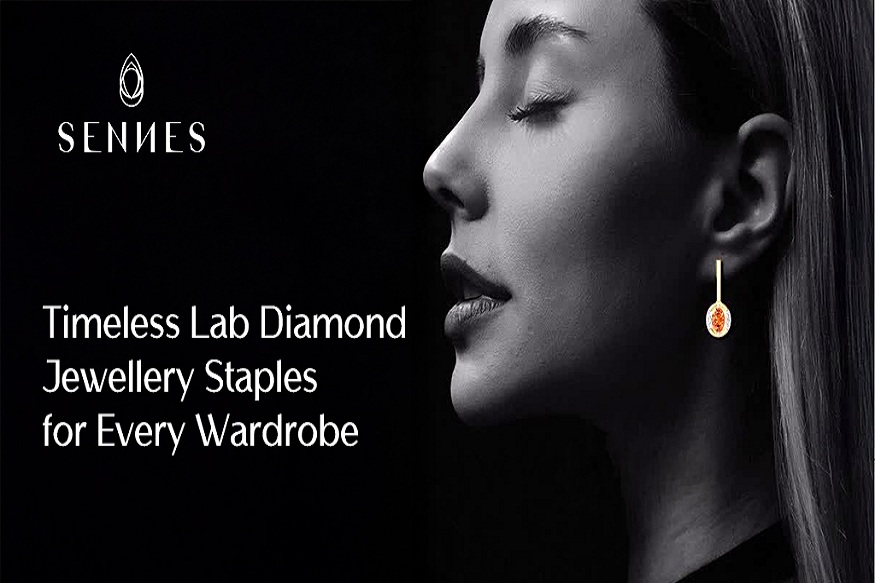lab grown diamond earrings